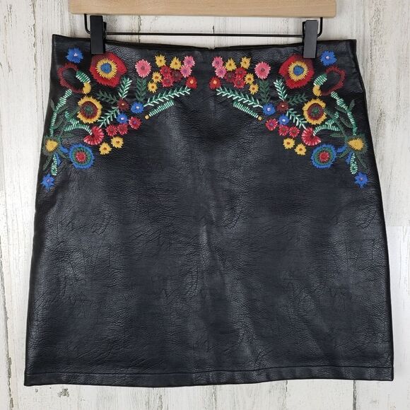 For the Republic Embroidered Skirt Sz 10 - Picture 4 of 9